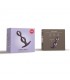 B Balls Duo Plug Anal con Peso White/Dark Violet