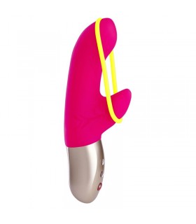 Amorino Vibrador del Punto G Pink/Neon Yellow
