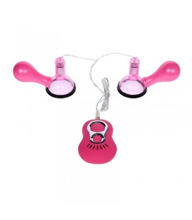 Baile Bombas de Succión con Vibración para Pecho Crazy Beaut