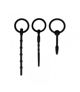 Set de 3 Dilatadores de Uretra Silicona