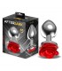 PLUG METAL PLATA ROSA M