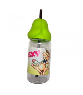 Biberon en Forma de Pene Color Verde 360 cl