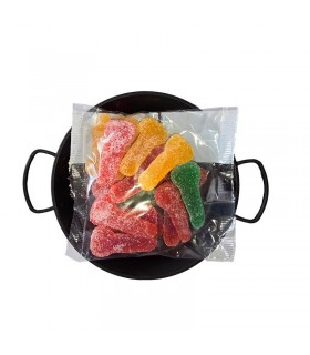 Gominolas de Azúcar con Forma de Pene en Paellera