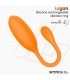 Logan Huevo Vibrador con APP Unibody Naranja