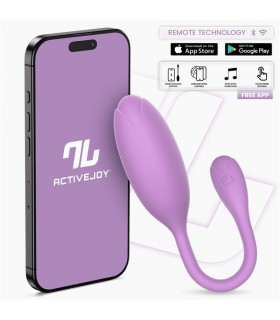 HUEVO VIBRADOR LOGAN APP INTOYOU LILA