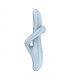 Heat Flex 4 Vibrador con Rotador y Calor Azul