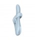 Heat Flex 4 Vibrador con Rotador y Calor Azul