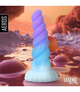 Aeros Dildo Silicona Líquida 21,5 cm