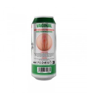 MASTURBADOR VAGINA LATA CERVEZA