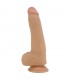 Dildo Realista con Testículos y Piel Deslizante 23.3 cm