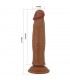 Dildo con Piel Deslizante 21.4 cm