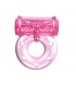 Baile Anillo Vibrador con Preservativo Color Rosa
