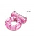 Baile Anillo Vibrador con Preservativo Color Rosa