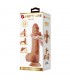 Dildo con Testículos y Piel Deslizante 23.3 cm