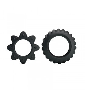 Flowering Set de 2 Anillos para el Pene