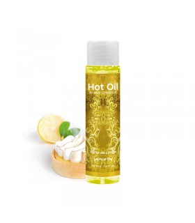 Hot Oil Aceite de Masaje Efecto Calor Tarta Limón 100 ml