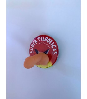 BROCHE SUPER DIABOLICAS PENE