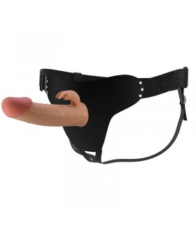 Arnés con Dildo Hueco 19 cm Mavis