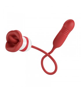 Estimulador de Boca Lameteo y Bala Vibradora con Thrusting A