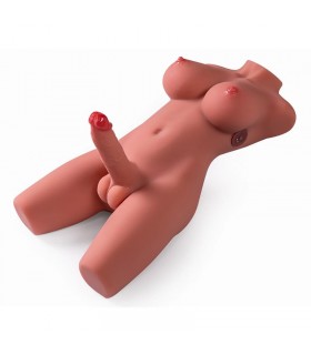Miah Lady Boy Masturbador con Vibración y Thrusting