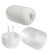 Masha Huevo Masturbador Double Texture blanco