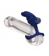 Anillo para el Pene y testiculos con Vibración azul oscuro