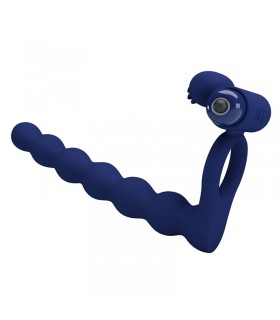 Anillo para el Pene con Vibración doble penetración