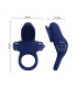 Anillo para el Pene con Vibración oscuro azul