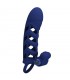 Funda para el Pene con Vibración azul