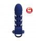 Funda para el Pene con Vibración azul