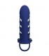 Funda para el Pene con Vibración azul