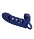 Funda para el Pene con Vibración azul