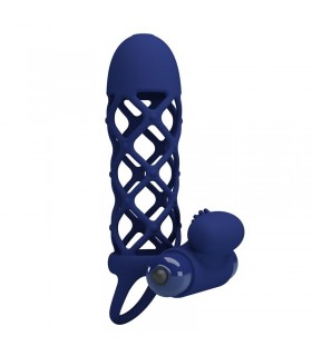 Funda para el Pene con Vibración redes