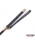 Fusta Clásica Negro y Dorado 55 cm