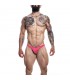 C4M Classic Thong-NeonCoral-L