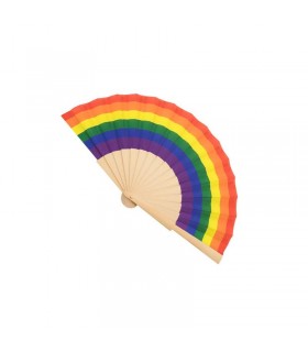 Abanico de Madera LGBT+