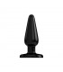 Shots Plug & Play Plug Anal Basic 10 cm Color Negro