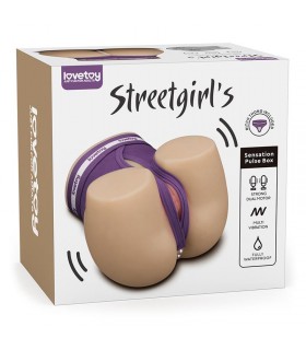 Streetgirls Masturbador Dual con Motor Sensation Pulse