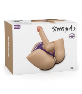 Streetgirls 17 Masturbador con Dildo Articulable