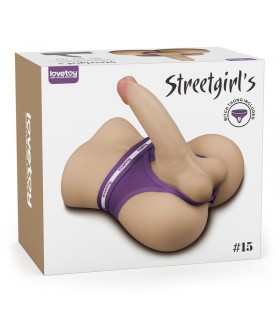 Streetgirls 15 Masturbador con Dildo Articulable