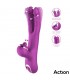 Nico Vibrador con Dildos Alternantes y Bola Percutora 4 Moto