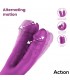 Nico Vibrador con Dildos Alternantes y Bola Percutora 4 Moto
