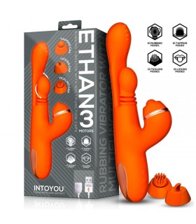 Ethan Vibrador Masaje 360º para el Punto G y Cabezales Inter