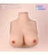 Booskin Pechos de Silicona Copa D Silicona Líquida