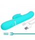 Gigi Vibrador con Licking y Thumping Turquesa