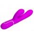 Mariana Vibrador 4en1 Silicona Fucsia
