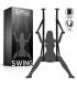 Adjustable Door Swing with Legs Support & Seat