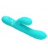 Mariana Vibrador 4 en 1 Silicona Turquesa