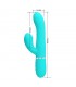 Mariana Vibrador 4 en 1 Silicona Turquesa