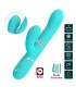 Mariana Vibrador 4 en 1 Silicona Turquesa